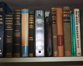 Electrical engineering etc. hard back books