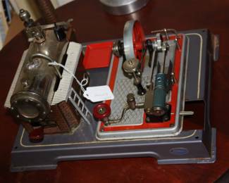 Vintage Wilesco working steam engine