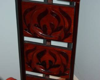Original oriental 3 tier foldable plate rack  from Haiti 