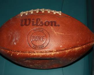 Vintage 'Duke' football