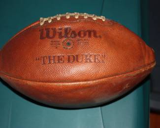 Vintage 'Duke' football