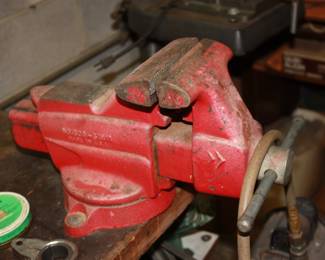 Craftsman large vise made in USA