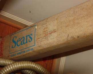 Sears quilt frame in box