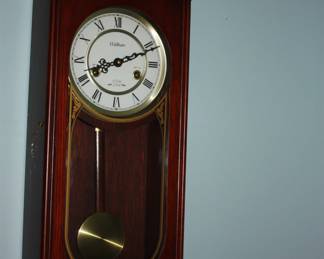 Waltham 31 day wall mount clock w/chime