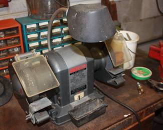Craftsman elect. grinder w/light