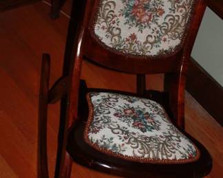Vintage foldable rocker