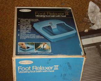 NIB  Sears Best foot relaxer 