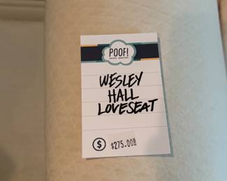 Wesley Hall Loveseat
