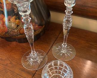Crystal Candle Holders 