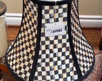 Mackenzie Childs Courtly Check Lamp Shade