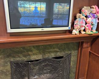 Fireplace Screen, TV