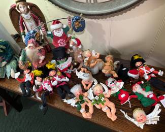 Vintage Holiday Dolls