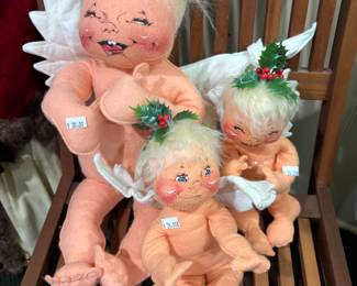 Vintage Holiday Dolls