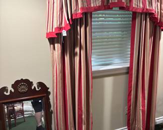 Valances, Curtains, Dresser Mirror