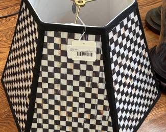 Mackenzie Childs Courtly Check Lamp Shade