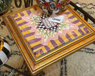 Mackenzie Childs Raised Framed Trivet