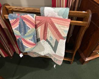 Quilt Rack, Quilts