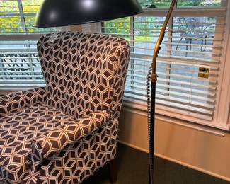 Pottery Barn Industrial Floor Lamp