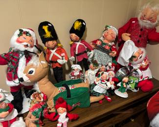 Vintage Holiday Dolls