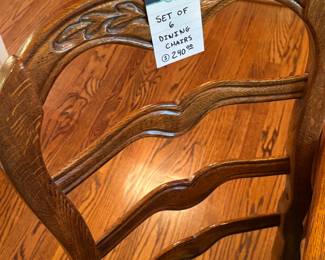 Set of 6 Dining Chairs