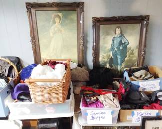 scarves, purses, bags