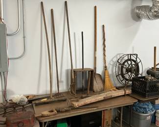 Brooms - Pitch Fork - Rake - Shovel & Other Hand Tools