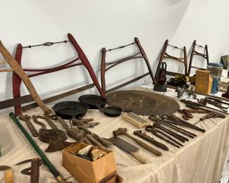 Saws - Cast Iron Skillets - Hand Tools