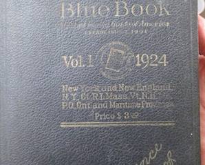 1924 Automobile Blue Book