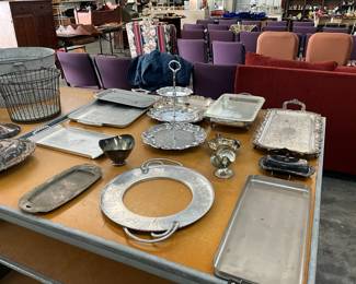 Assorted Silver Plated Items