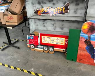 Cardboard Cutout For Campbell's Soup Advertising