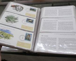 Book of International Collection of World Wildlife First Day Covers