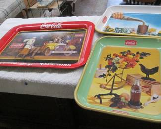 Coca Cola Serving Trays
