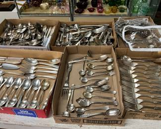 Silver Plated Flatware