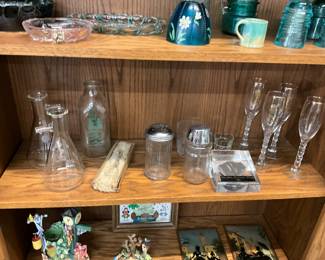 Filtering Flasks - Milk Bottle - Cheese Shaker - Champagne Flutes