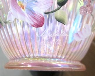 Fenton Art Glass Basket