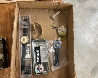 Disney Mickey Mouse Watch - Spice Girls Watch - Pocket Watch - Superman Watch
