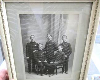 Framed Military Picture