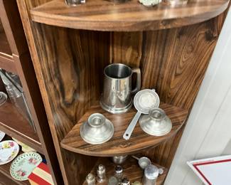 Metal Tankard & Candle Stick Holders