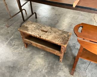 Carpenters Wood Toolbox Work Bench