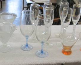 Six Flags Champagne Flutes