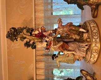 Large Meissen Porcelain Figurine