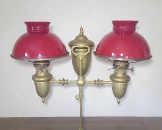 Burning The Midnight Oil DUPLEX Oil Lamp