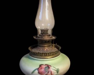 005 FOSTORIA Oil Lamp