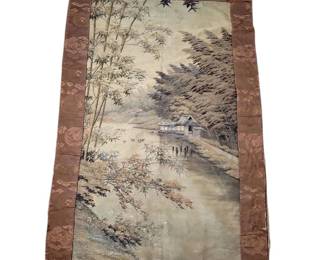Japanese Embroidered Tapestry