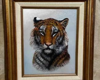 Bengal Tiger by Watson, Signed