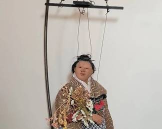 002 DENNIS BERGEVIN Marionette Sculpture Suzuki