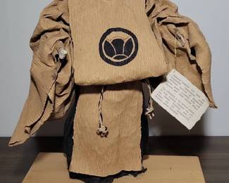 Japanese Daimyo Samurai Washi Figure