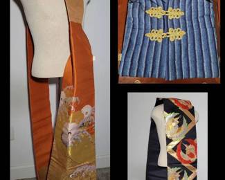 Japanese Obi And Hanten