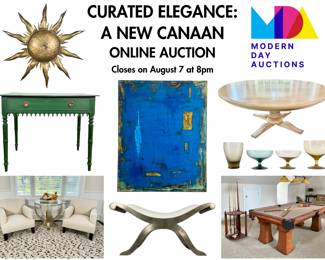 Curated elegance a New Canaan online Auction