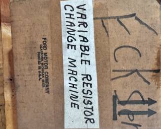 Variable Resistor Change Machine